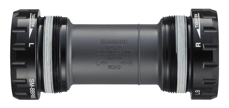SREDNJA GLAVA SHIMANO SM-BBR60, DESNI &amp; LEVI ADAPTER (ITALIAN), BEARING, INNER COVER, ETC, W/TL-