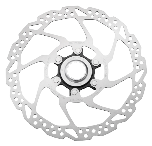 ROTOR DISK KOČNICE SHIMANO DEORE SM-RT54-M, 180MM, W/CENTER LOCK RING, FOR RESIN PAD ONLY, IND.PACK