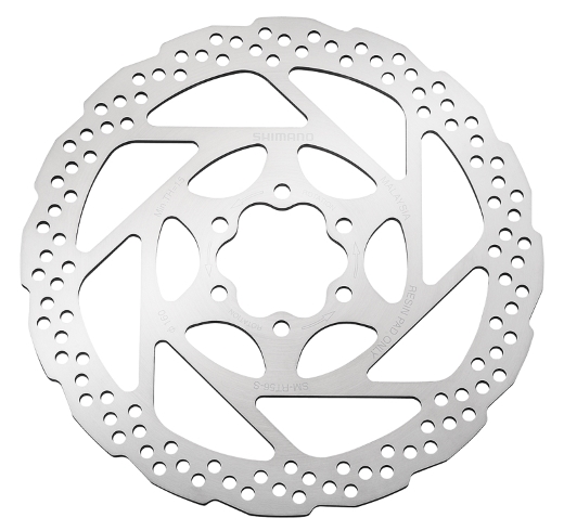 ROTOR DISK KOČNICE SHIMANO SM-RT56, S 160MM, 6-BOLT TYPE, FOR RESIN PAD ONLY, IND.PACK