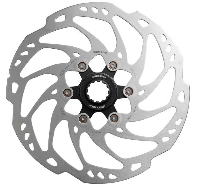 ROTOR DISK KOČNICE SHIMANO SLX SM-RT70-L, 203MM, CENTER LOCK, ICE TECH, LOCK RING, IND.PACK