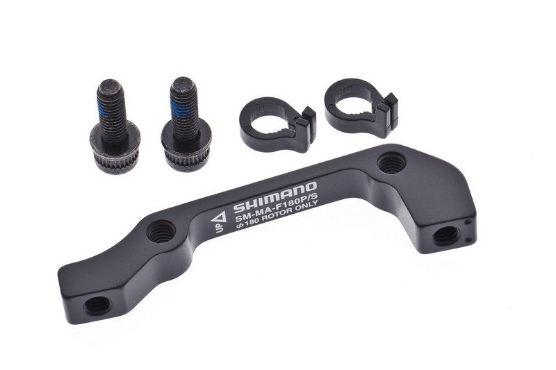 ADAPTER ZA DISK KOČNICU SHIMANO SM-MA-F180P/S, FIXING BOLT X 4, STOP RING X 2, IND.PACK