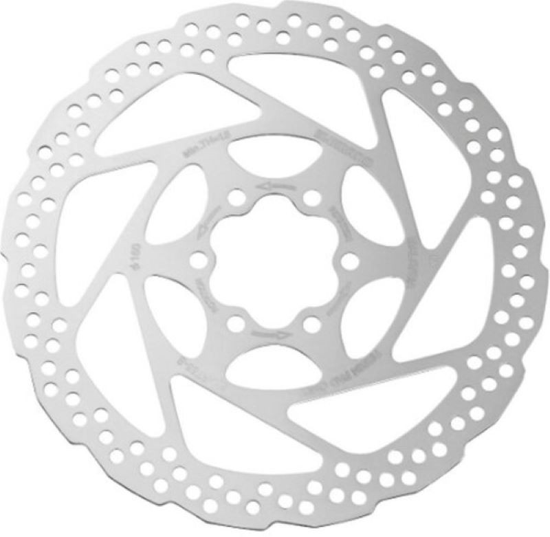 ROTOR DISK KOČNICE SHIMANO SM-RT56, M 180MM, 6-BOLT TYPE, FOR RESIN PAD ONLY, IND.PACK
