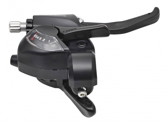 RUČICA MENJAČA/KOČNICE SHIMANO ST-EF41-6R, DESNA 6 BRZINA, INNER CABLE SHIFT 2050MM, 2 FINGER, FOR V