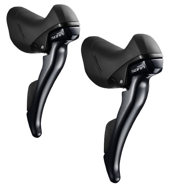 RUČICE MENJAČA/KOČNICA SHIMANO ST-R3000, 9X2 BRZINE, INNER CABLE 2000MM/1700MM, OUTER CASING SP41 60