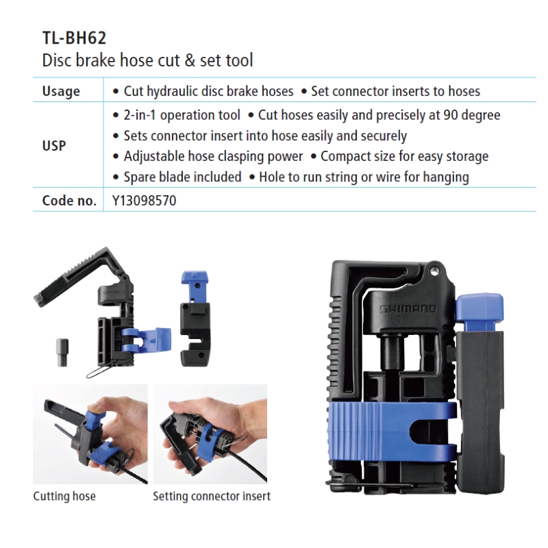 KLJUČ SHIMANO TL-BH62 DISC BRAKE HOSE CUT &amp; SET TOOL