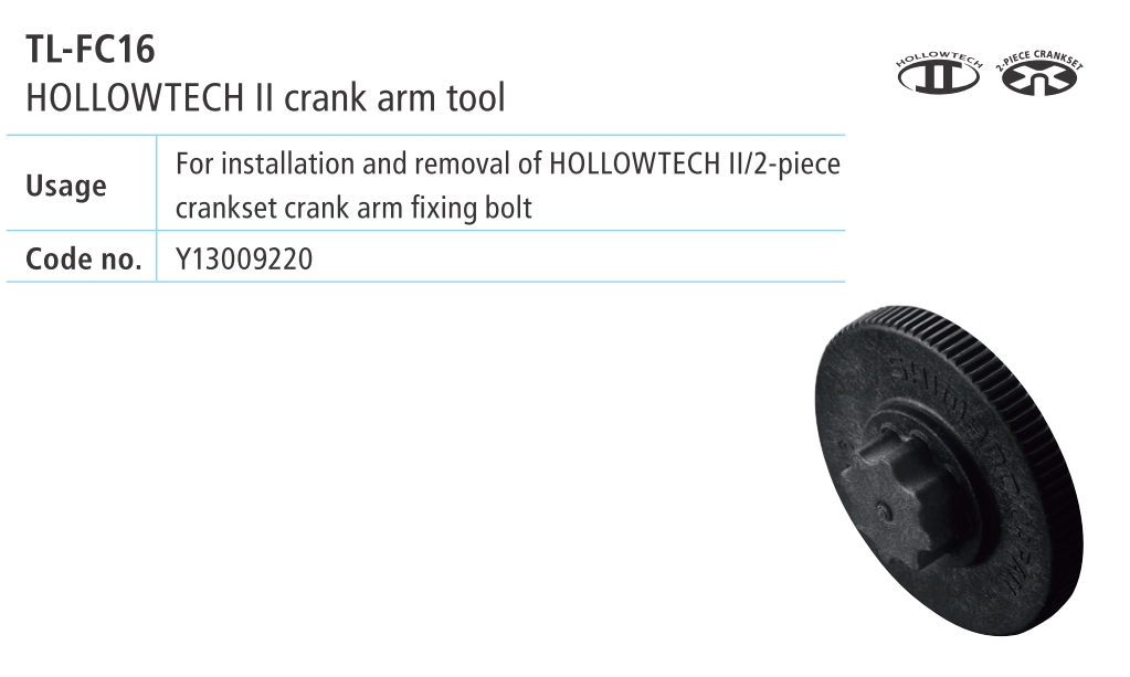 KLJUČ SHIMANO TL-FC16 CRANK ARM INSTALLATION TOOL