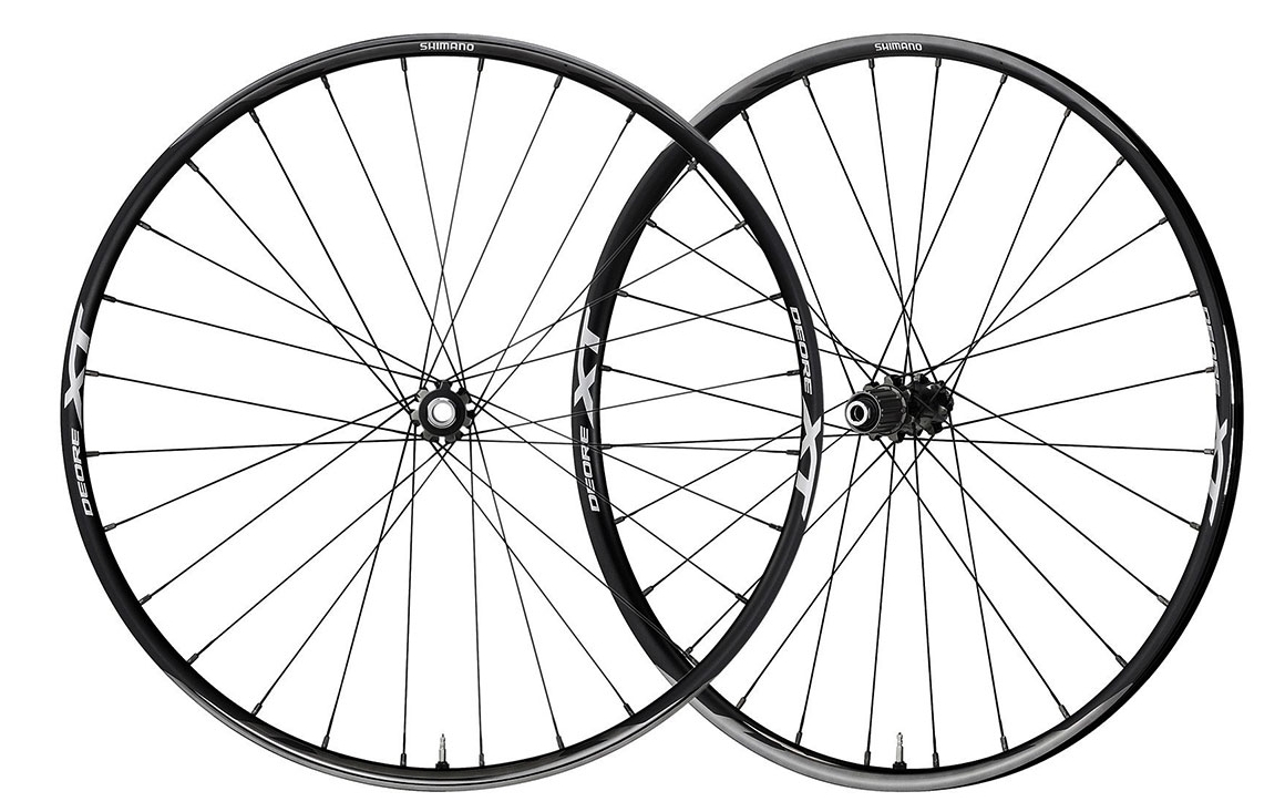 TOČKOVI SHIMANO DEORE XT WH-M8000-27.5, PREDNJI &amp; ZADNJI, RIM 27.5, 28H,FOR CENTER LOCK DISC, QR