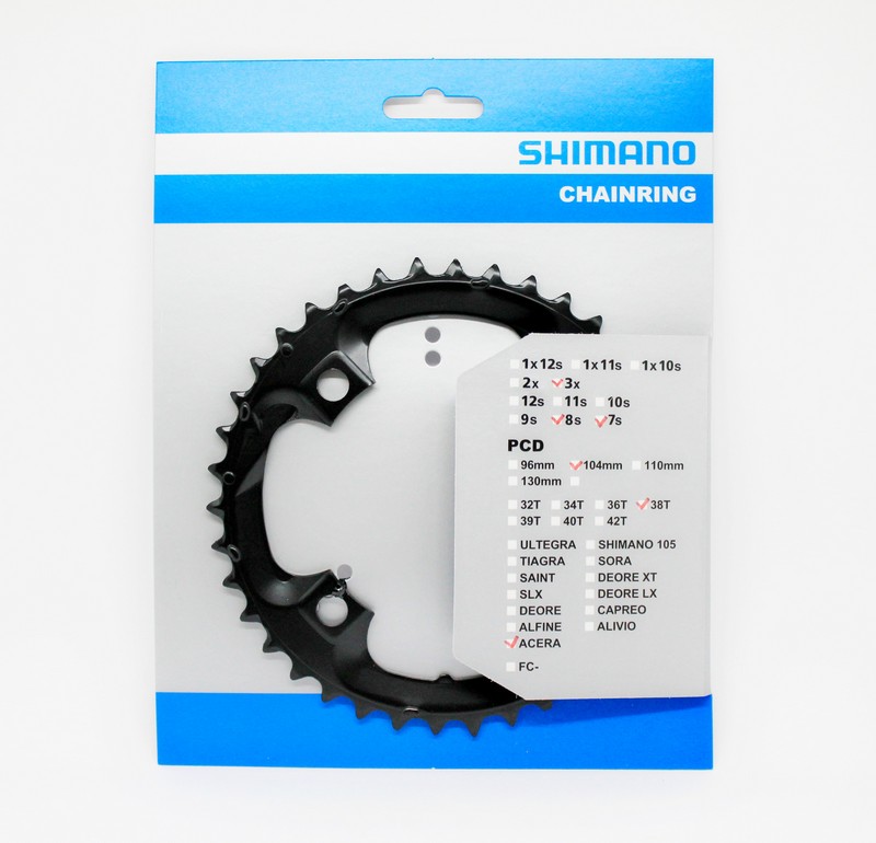 LANČANIK SHIMANO FC-M361 38T BLACK