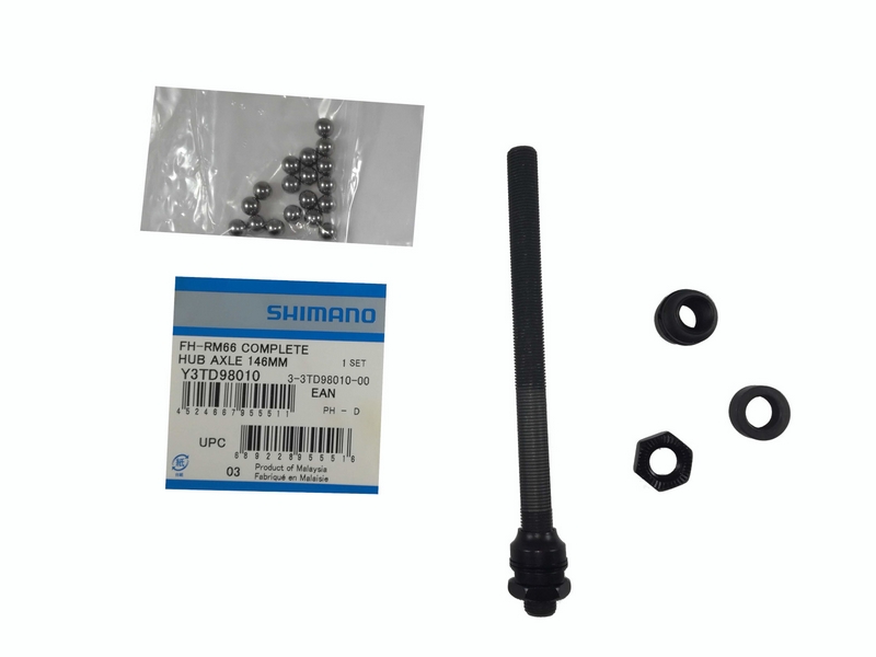 OSOVINA SHIMANO FH-RM66 COMPLETE 146MM 5-3/4"