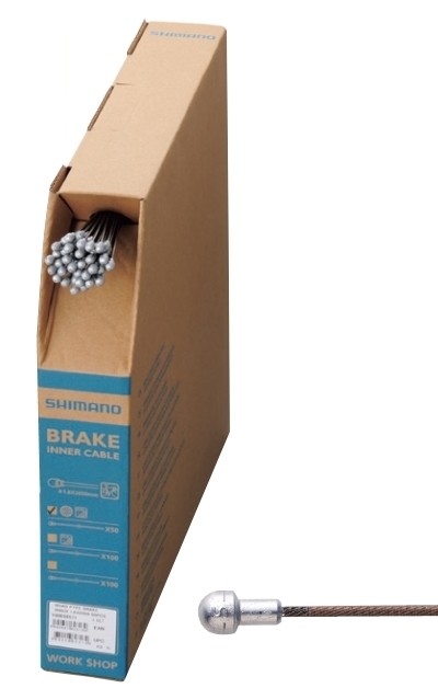 SAJLA KOČNICE SHIMANO MTB 1.6MM 2050MM STEEL, BOX 100 PCS