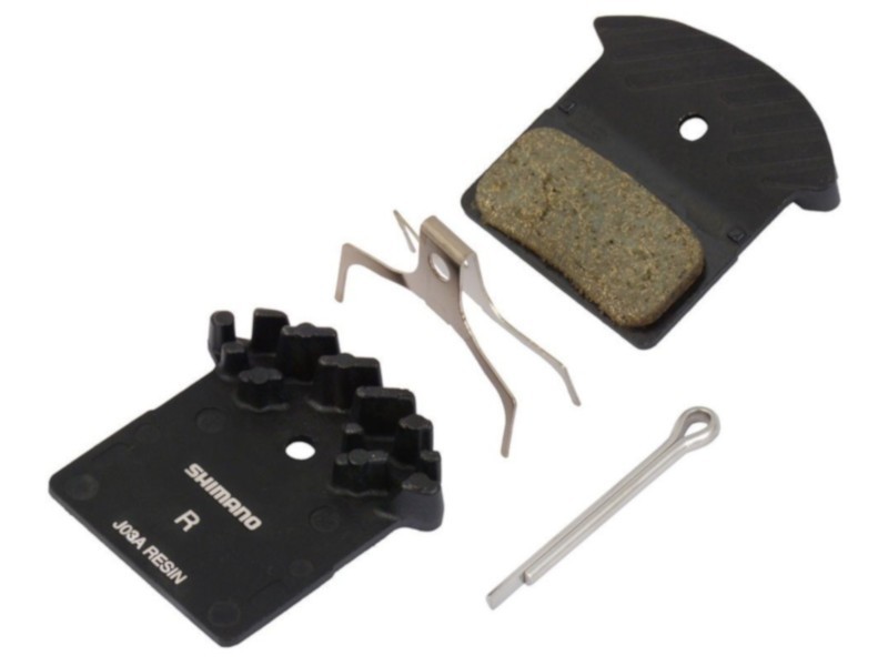 PLOČICE ZA DISK SHIMANO J03A RESIN PAD &amp; Spring (W/Fin)